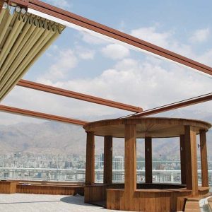 سایبان ریلی متحرک